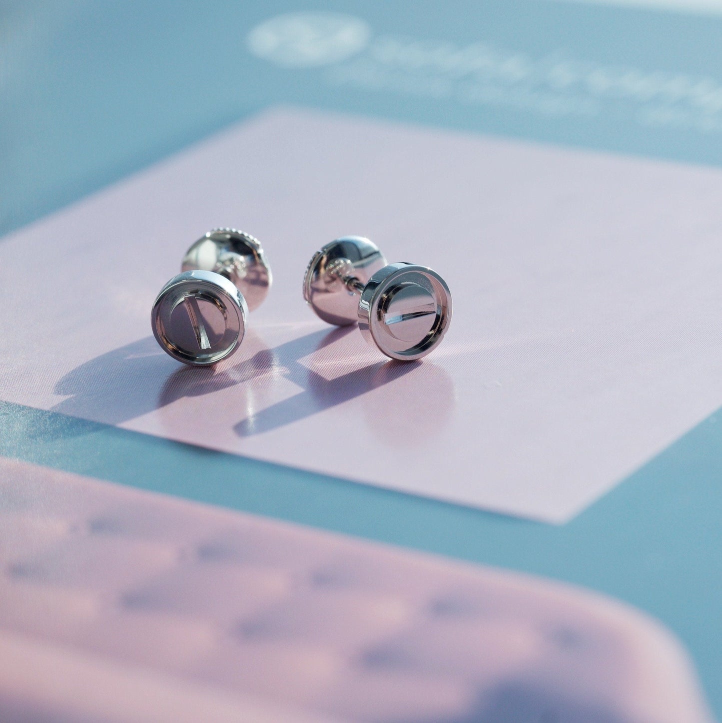 [Perla Lux]LOVE EARRINGS SILVER 10MM