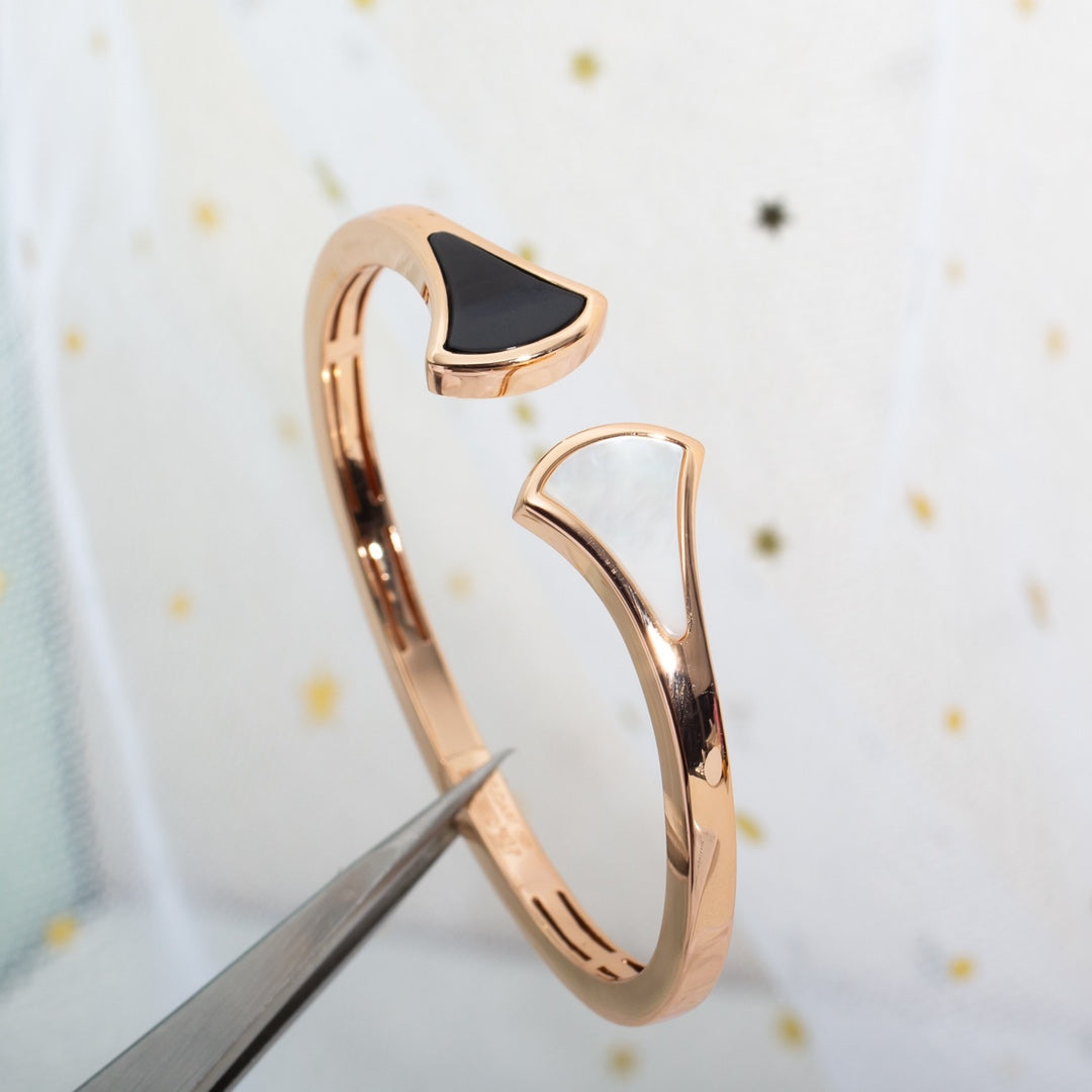 [Perla Lux]DREAM BRACELET OPEN PINK GOLD MOP