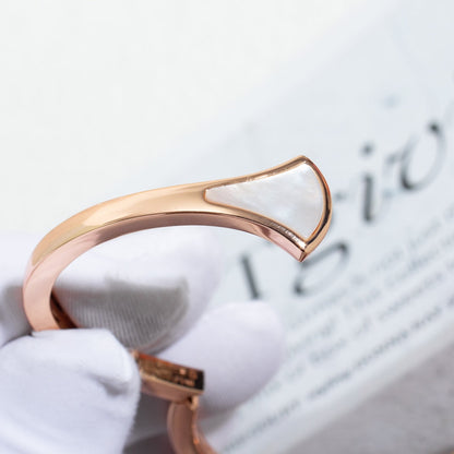 [Perla Lux]DREAM BRACELET OPEN PINK GOLD MOP