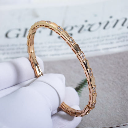[Perla Lux]SERPENTI BRACELET PINK GOLD DIAMOND
