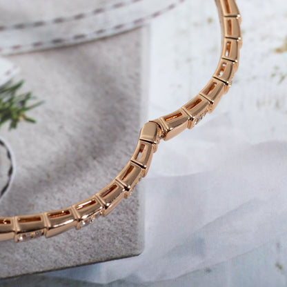 [Perla Lux]SERPENTI SMALL BRACELET PINK GOLD DIAMOND
