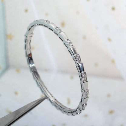 [Perla Lux]SERPENTI BRACELET SILVER DIAMOND