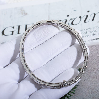 [Perla Lux]SERPENTI BRACELET SILVER DIAMOND