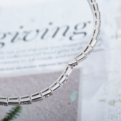 [Perla Lux]SERPENTI BRACELET SILVER DIAMOND