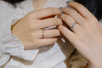 [Perla Lux]LOVE RING 2.65MM DIAMOND