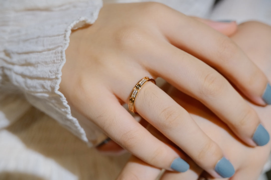 [Perla Lux]LOVE RING 2.65MM DIAMOND