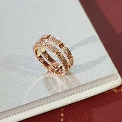 [Perla Lux]LOVE RING 2.65MM DIAMOND