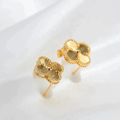 [Perla Lux]CLOVER MEDIUM 1 MOTIFS LASER EARRINGS