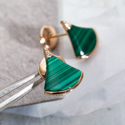 [Perla Lux]DIVAS DREAM EARRINGS PINK GOLD