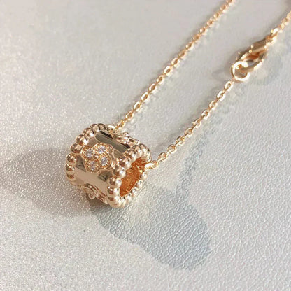 [Perla Lux]PERLEE PEDANT NECKLACE GOLD / ROSE GOLD