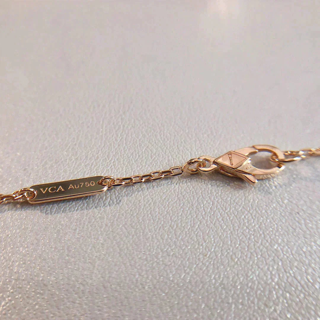 [Perla Lux]PERLEE PEDANT NECKLACE GOLD / ROSE GOLD