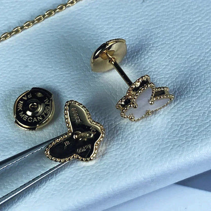 [Perla Lux]SWEET BUTTERFLY MOP EARSTUDS
