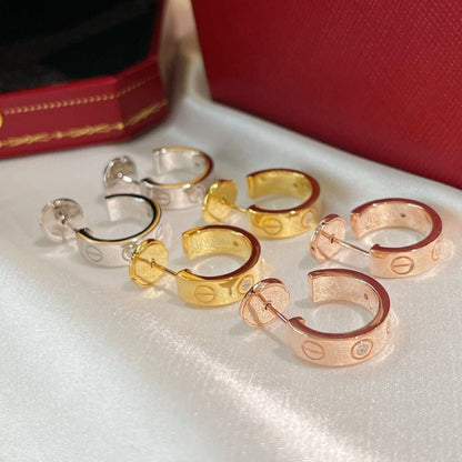 [Perla Lux]LOVE EARRINGS 5.7MM 2 DIAMONDS