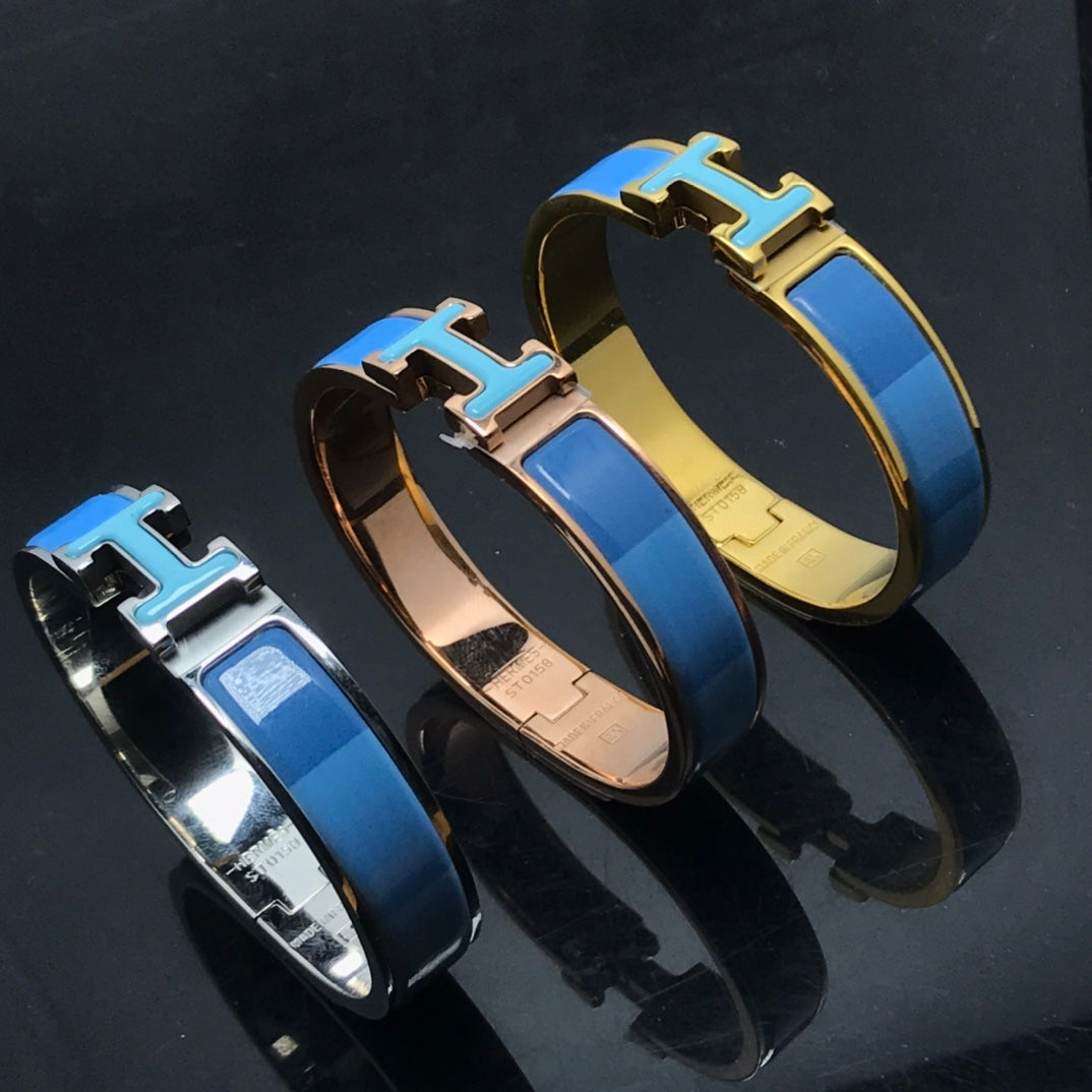 [Perla Lux]H BRACELET BLUE RAINBOW CERAMIC