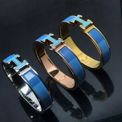 [Perla Lux]H BRACELET BLUE RAINBOW CERAMIC