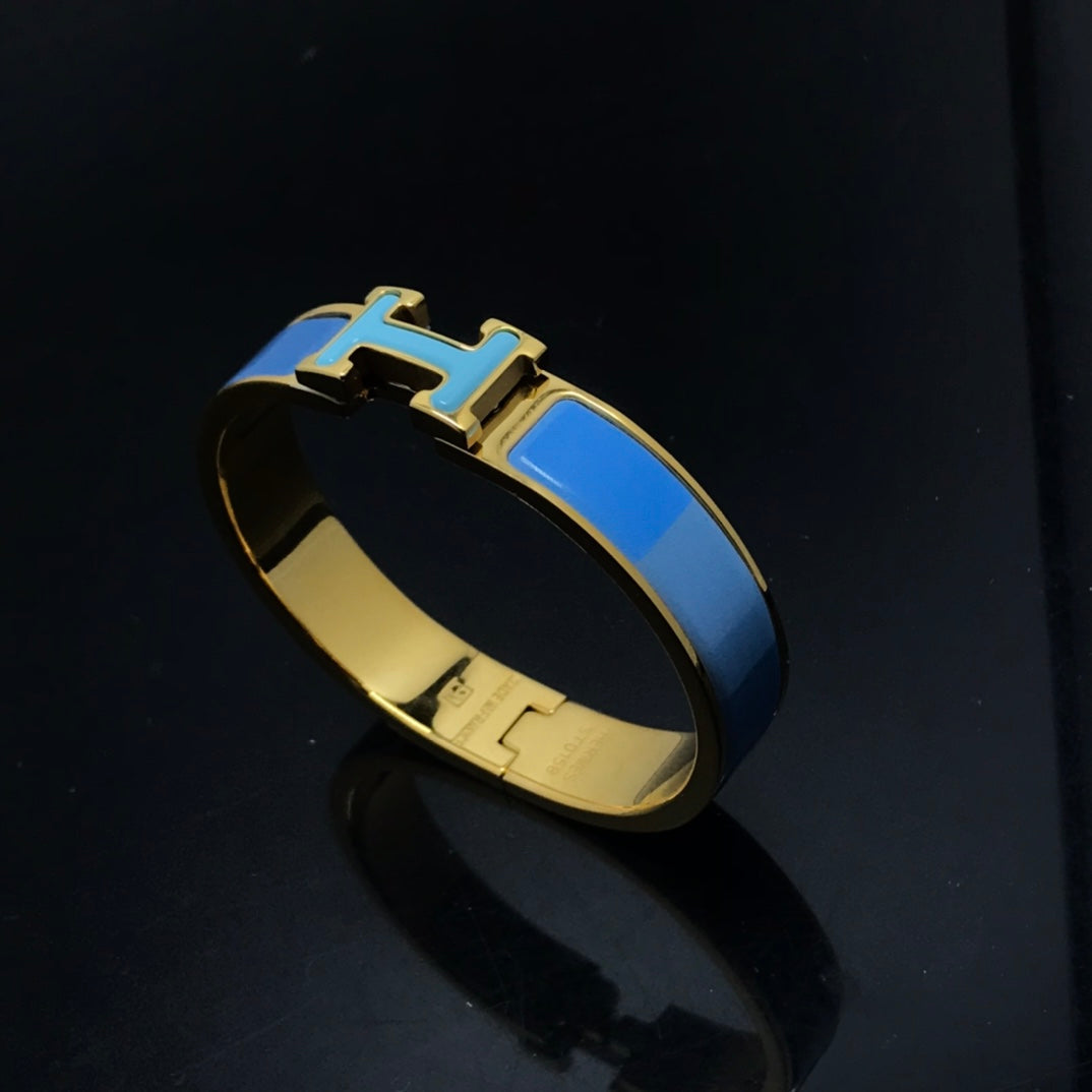 [Perla Lux]H BRACELET BLUE RAINBOW CERAMIC