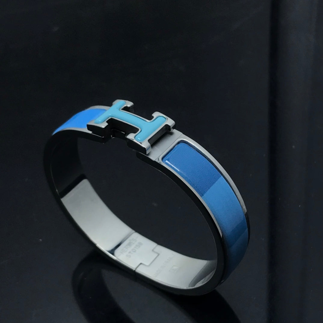 [Perla Lux]H BRACELET BLUE RAINBOW CERAMIC