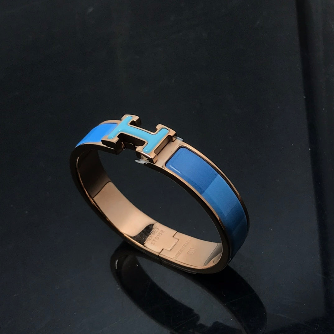 [Perla Lux]H BRACELET BLUE RAINBOW CERAMIC