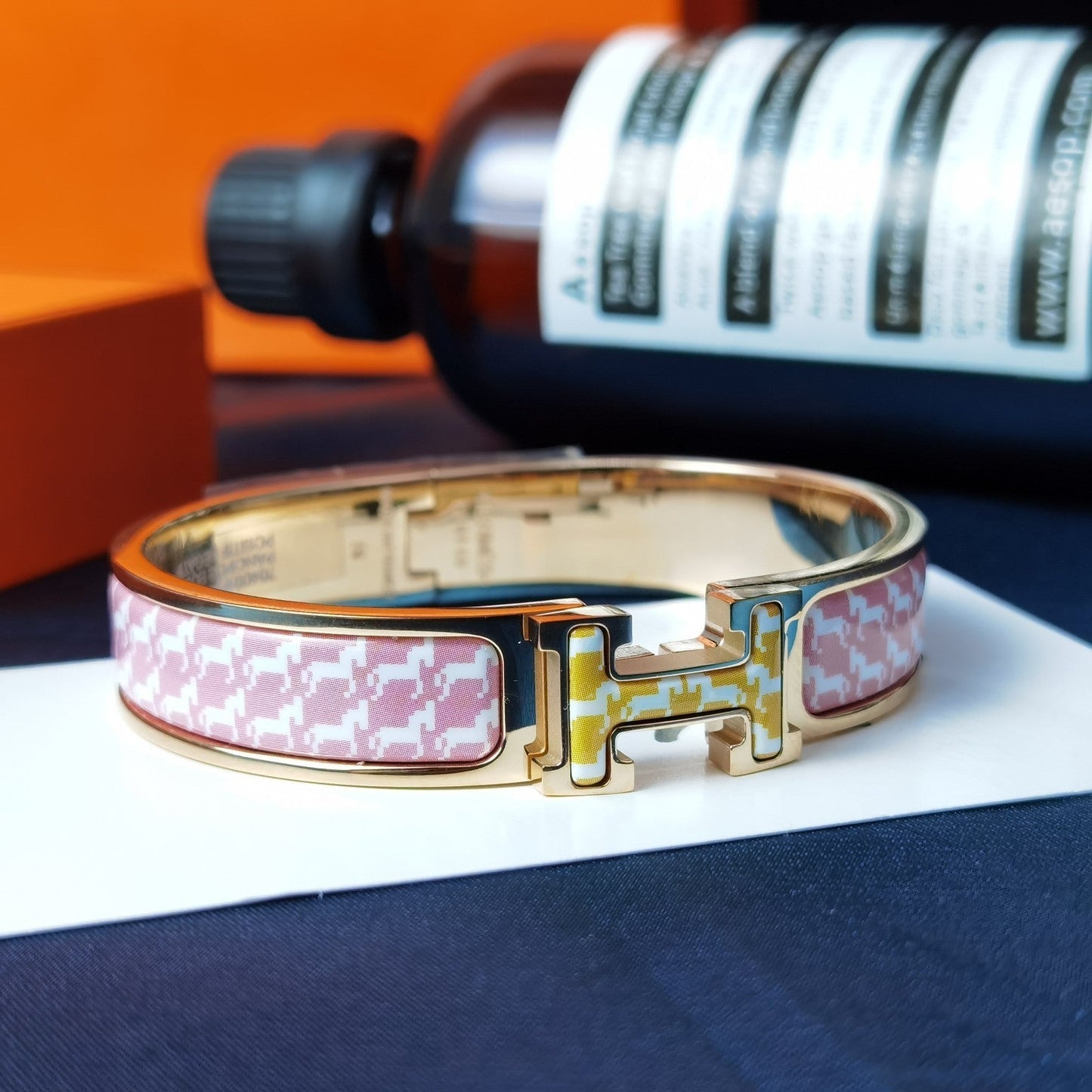 [Perla Lux]H HORSE BRACELET 12MM