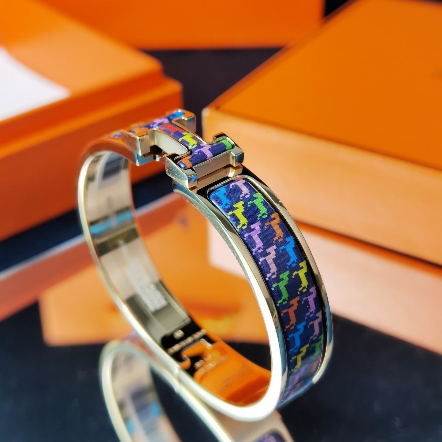 [Perla Lux]H HORSE BRACELET 12MM