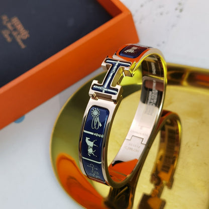 [Perla Lux]H COUVERTURES DARK BLUE BRACELET