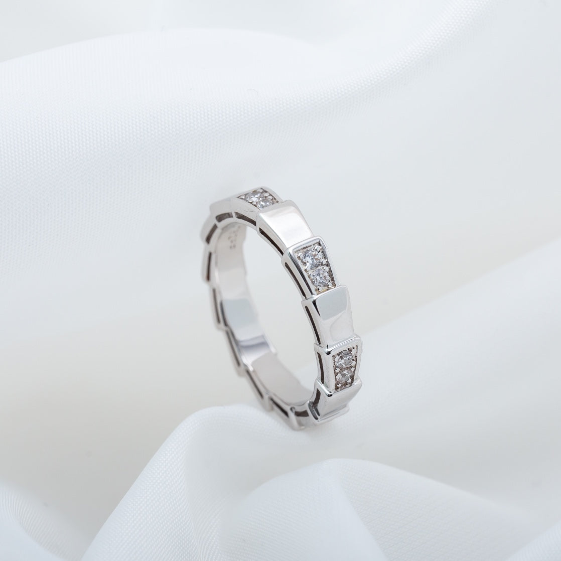 [Perla Lux]SERPENTI RING SILVER  3MM