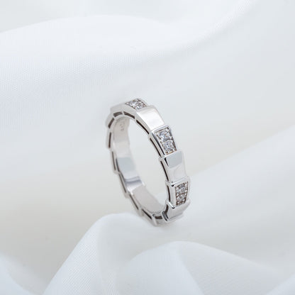 [Perla Lux]SERPENTI RING SILVER  3MM