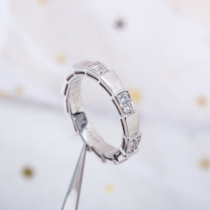 [Perla Lux]SERPENTI RING SILVER  3MM