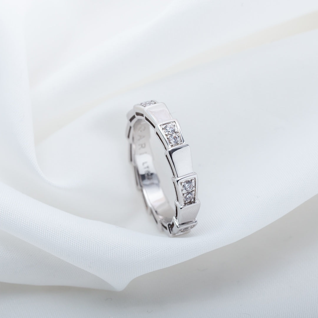 [Perla Lux]SERPENTI RING SILVER  3MM