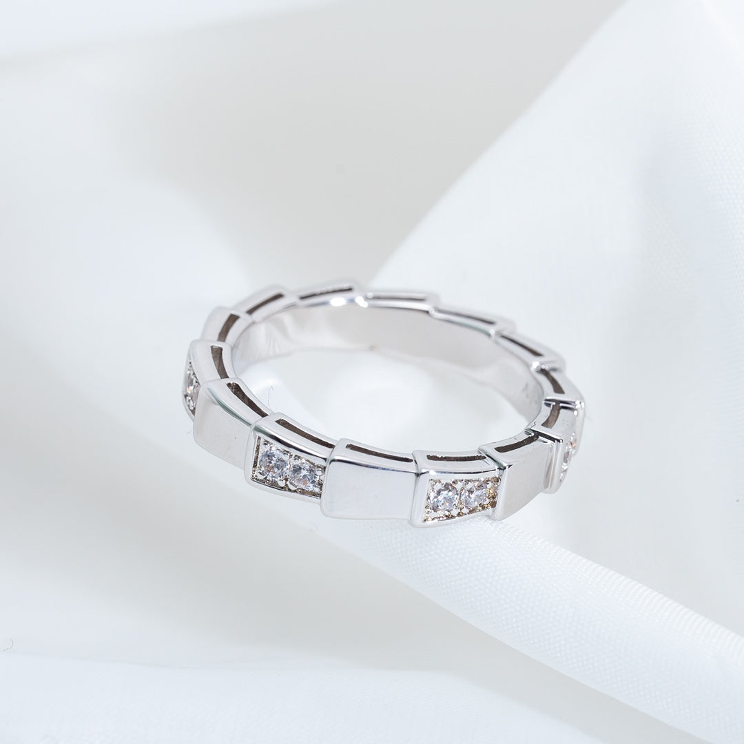 [Perla Lux]SERPENTI RING SILVER  3MM