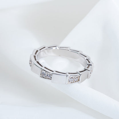[Perla Lux]SERPENTI RING SILVER  3MM