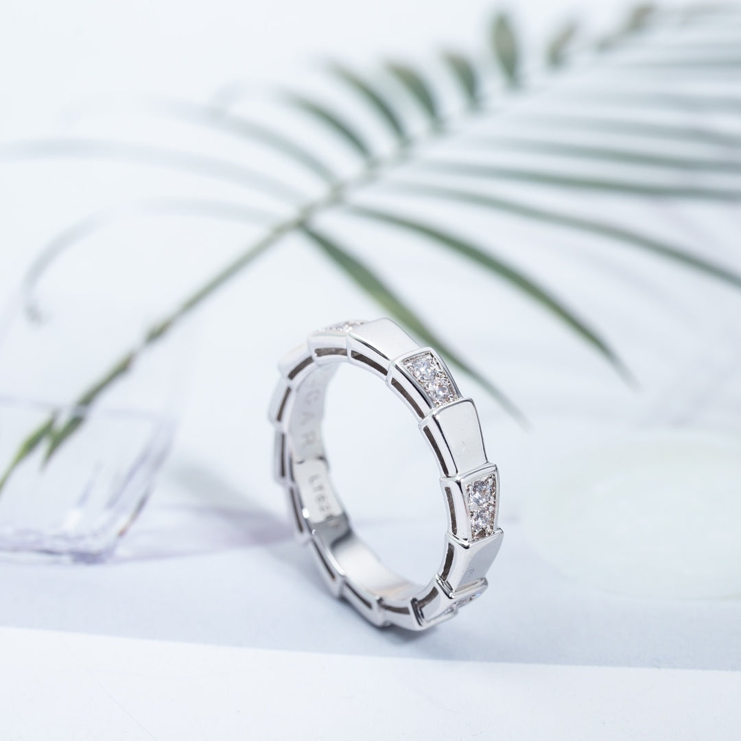 [Perla Lux]SERPENTI RING SILVER  3MM