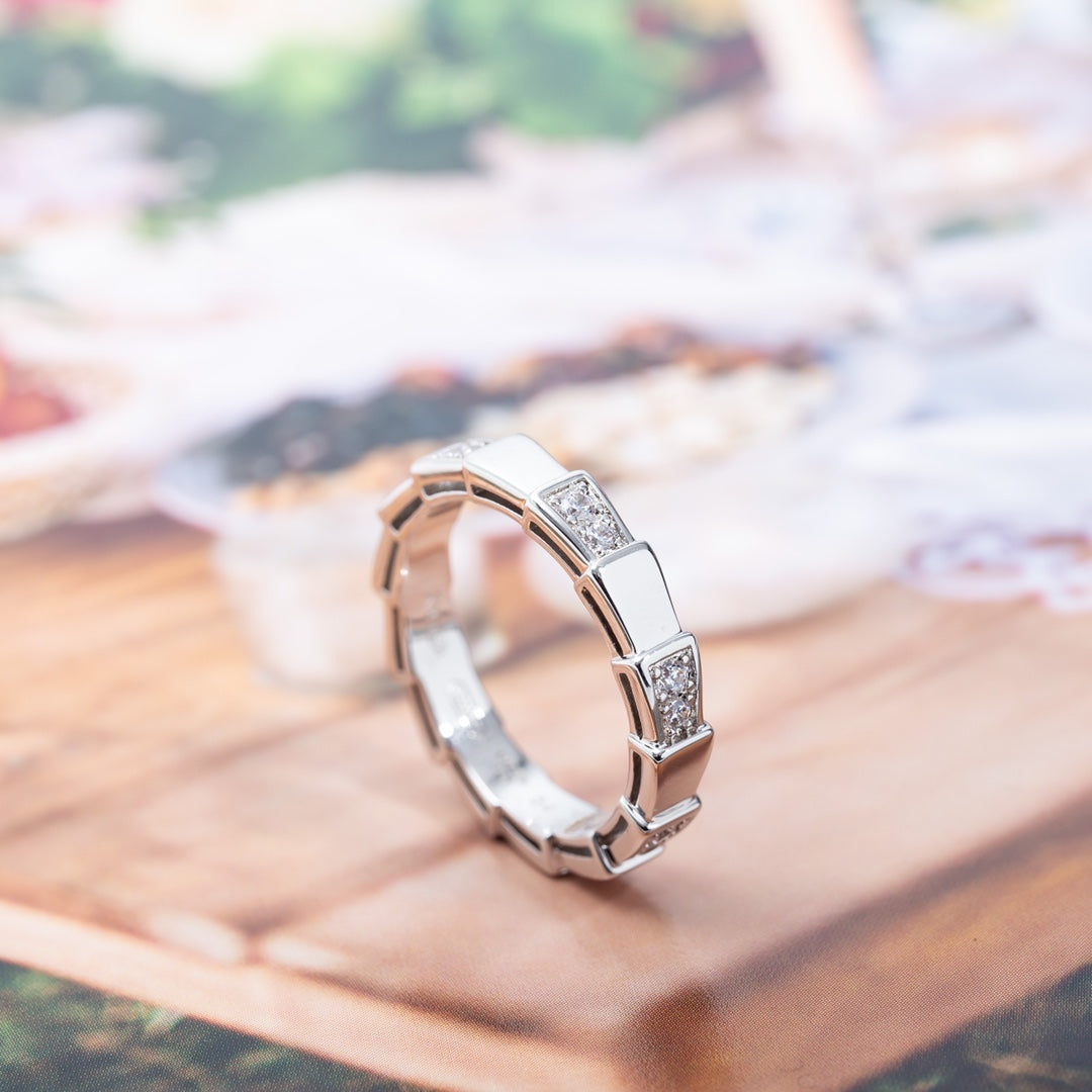 [Perla Lux]SERPENTI RING SILVER  3MM