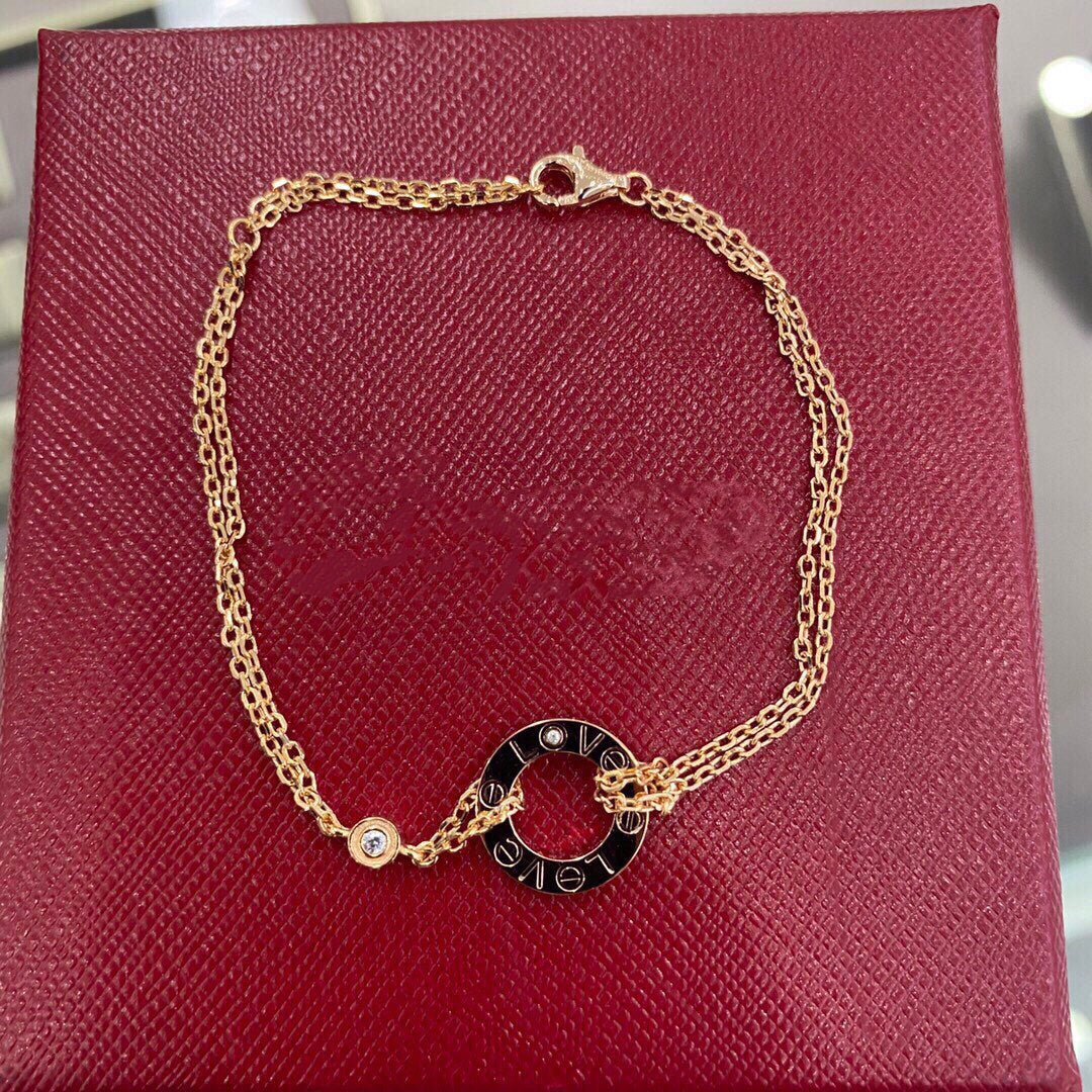 [Perla Lux]LOVE BRACELET 2 DIAMOND