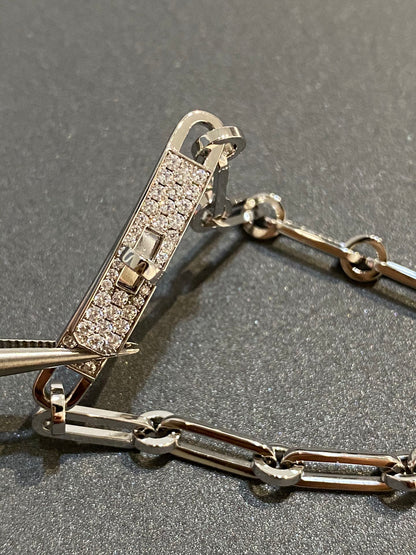 [Perla Lux]CHAINE BRACELET SMALL MODEL DIAMOND