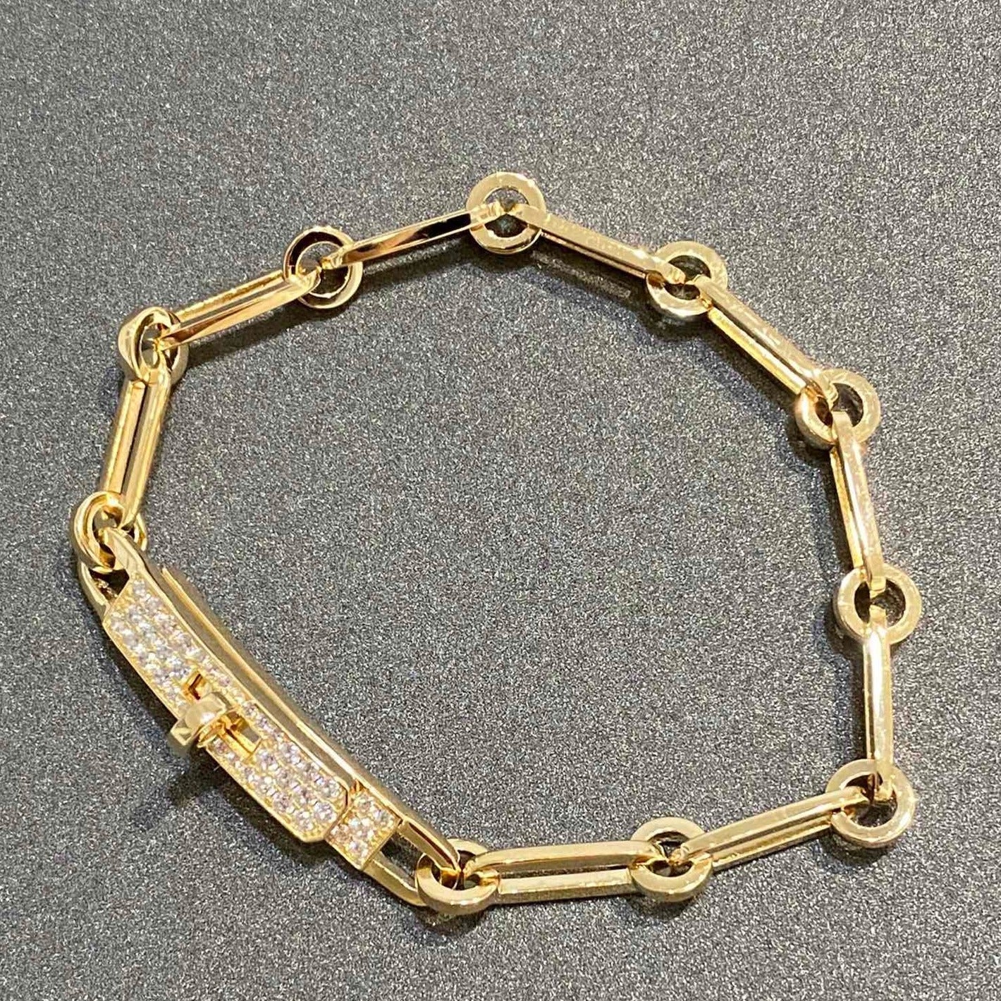[Perla Lux]CHAINE BRACELET SMALL MODEL DIAMOND
