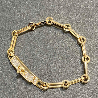 [Perla Lux]CHAINE BRACELET SMALL MODEL DIAMOND