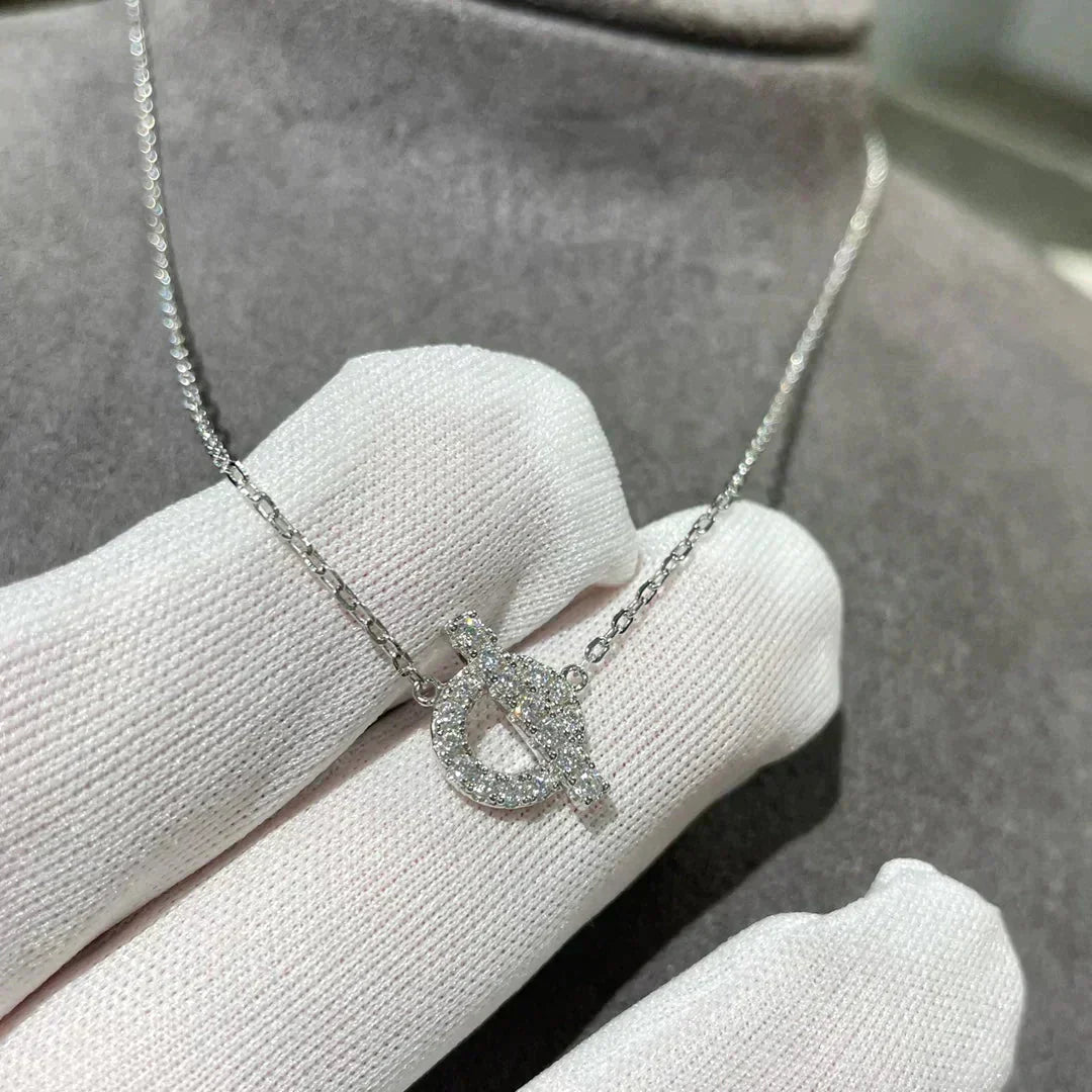 [Perla Lux]ECHAPEE NECKLACE DIAMOND
