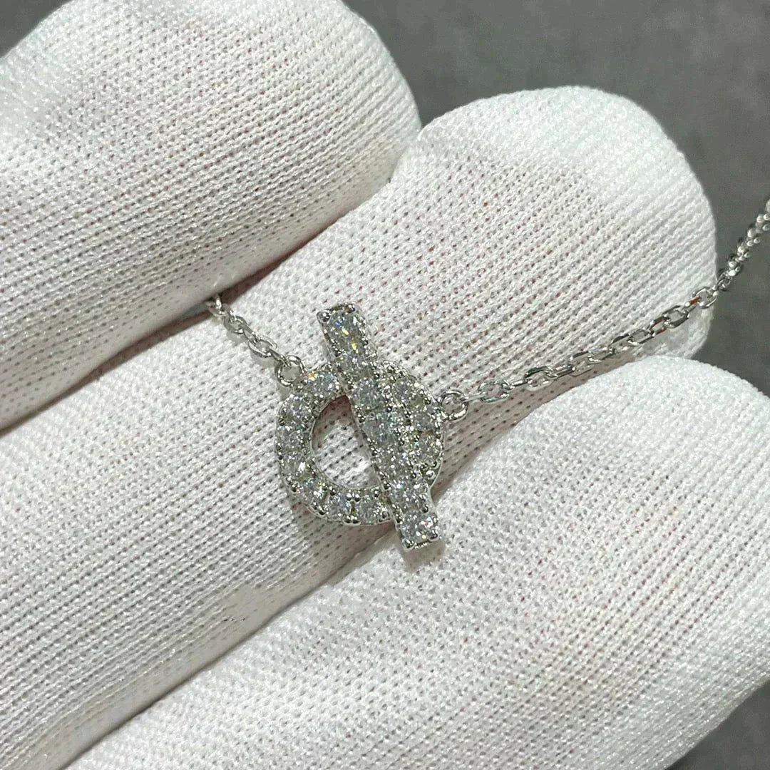 [Perla Lux]ECHAPEE NECKLACE DIAMOND