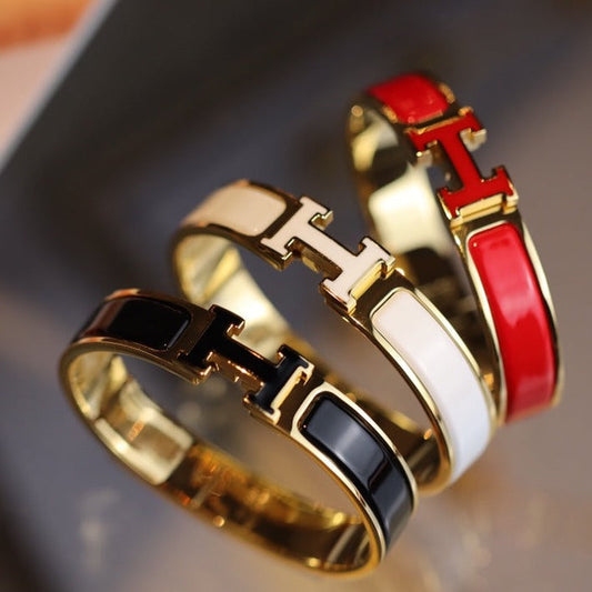 [Perla Lux]H BRACELET 12MM GOLD