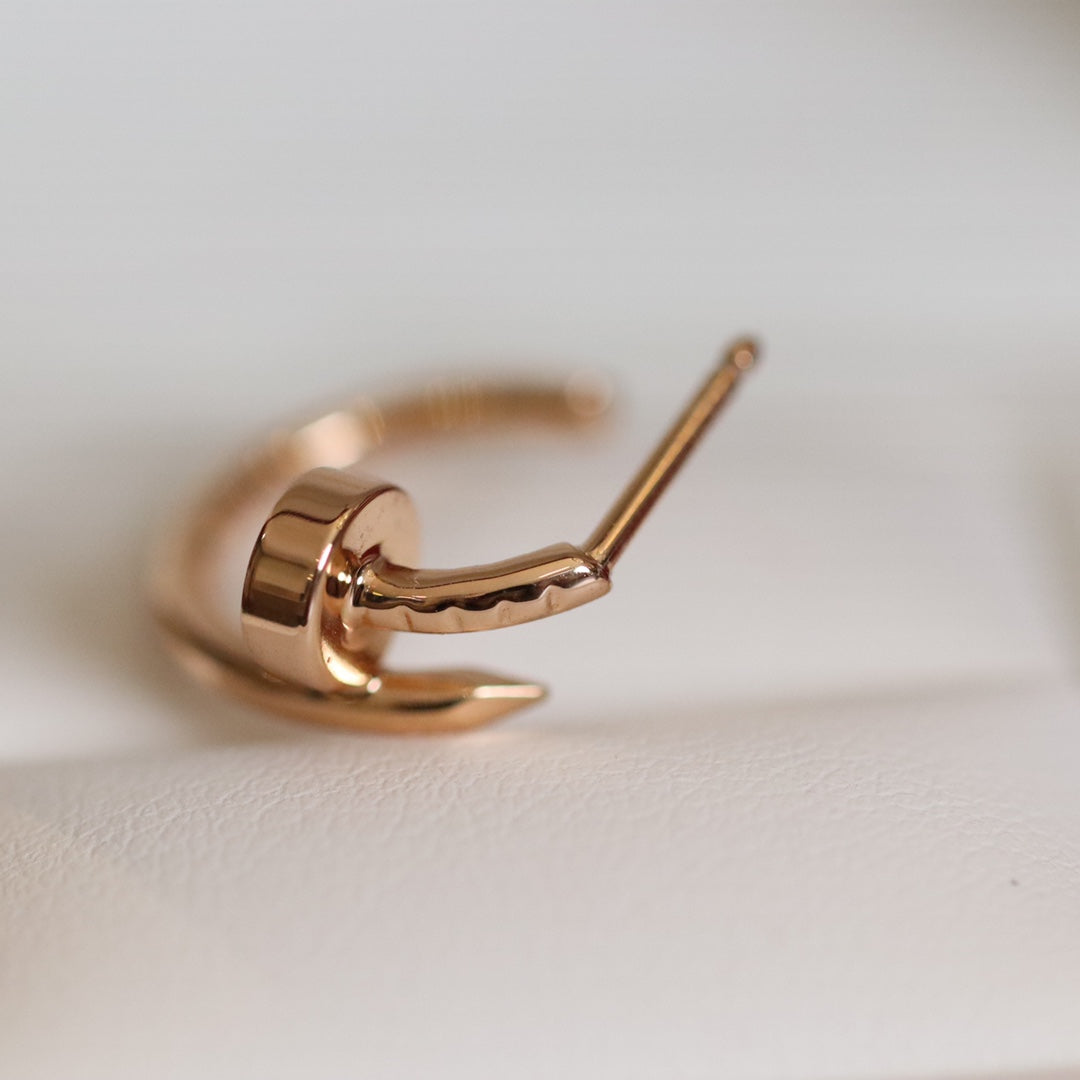 [Perla Lux]JUSTE EARRINGS PINK GOLD