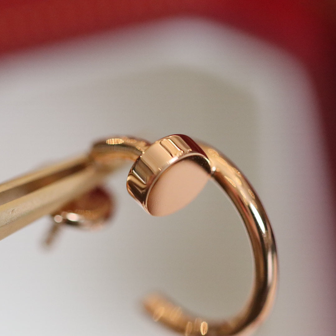 [Perla Lux]JUSTE EARRINGS PINK GOLD