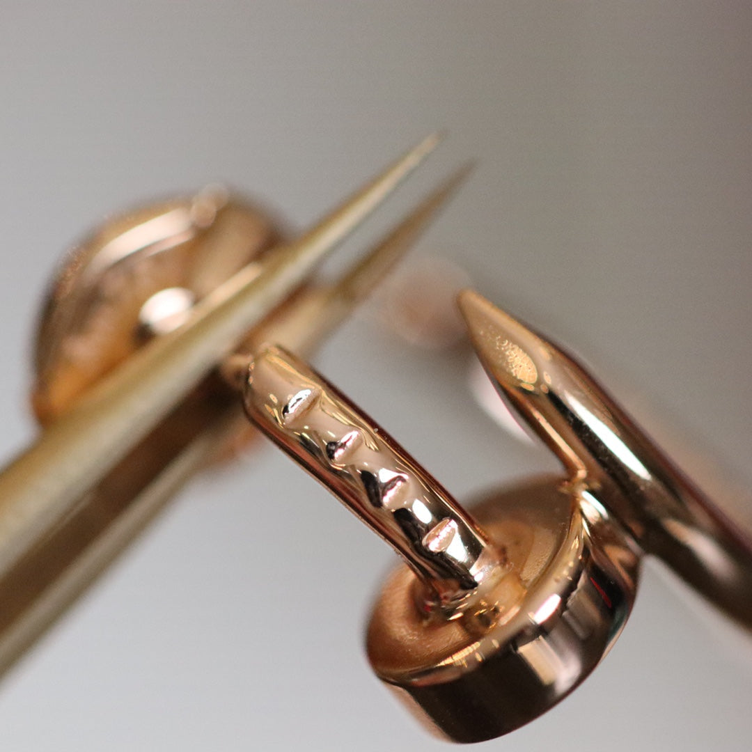[Perla Lux]JUSTE EARRINGS PINK GOLD