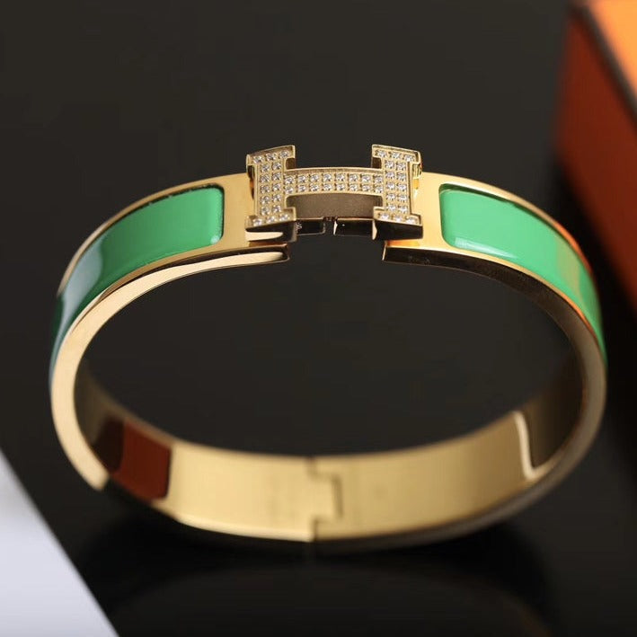 [Perla Lux]H BRACELET GOLD DIAMOND