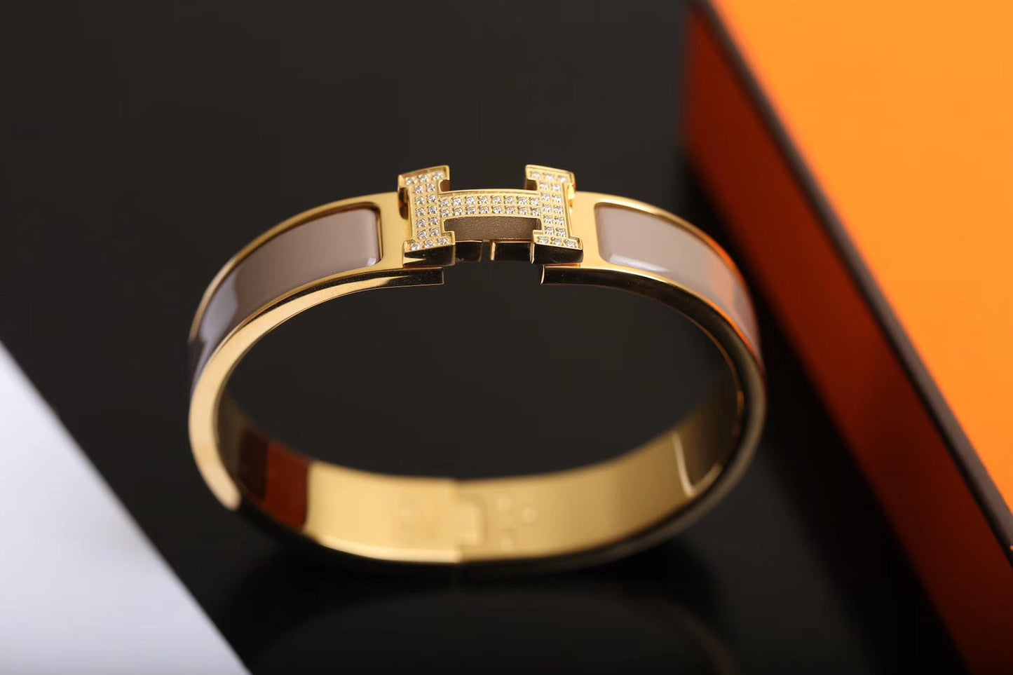 [Perla Lux]H BRACELET GOLD DIAMOND