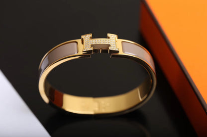 [Perla Lux]H BRACELET GOLD DIAMOND