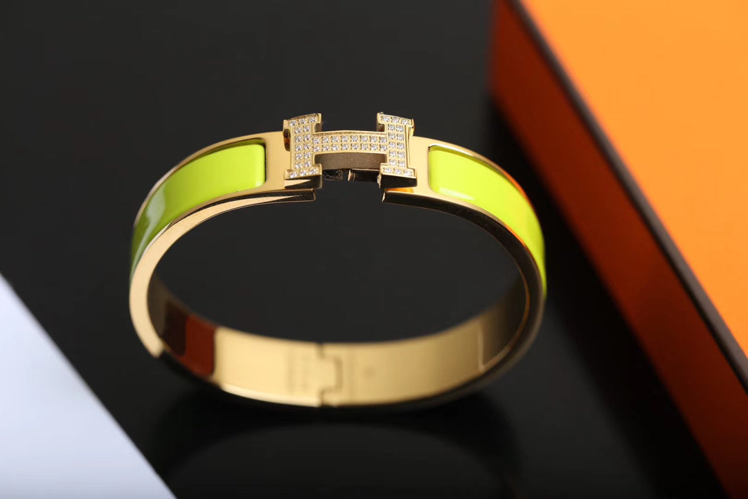 [Perla Lux]H BRACELET GOLD DIAMOND