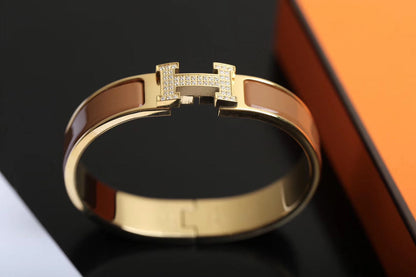 [Perla Lux]H BRACELET GOLD DIAMOND
