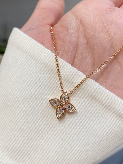 [Perla Lux]STAR DIAMOND NECKALCE