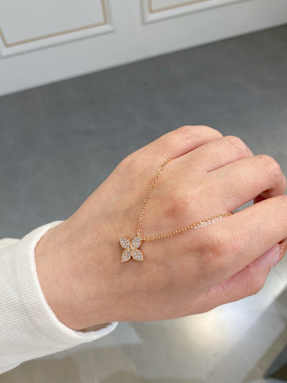 [Perla Lux]STAR DIAMOND NECKALCE